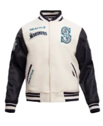 MLB Seattle Mariners Retro Classic Varsity Jacket - Trendy Leather Jackets