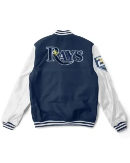 MLB Tampa Bay Rays Club Varsity Jacket back