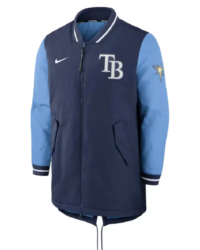 Mlb Tampa Bay Rays Nike Navy Dugout Performance Jacket