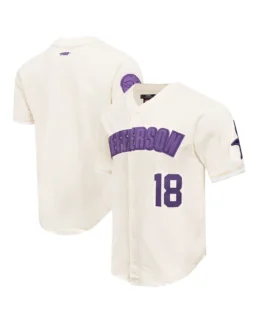 Minnesota Vikings Baseball Jersey White - Trendy Leather Jackets