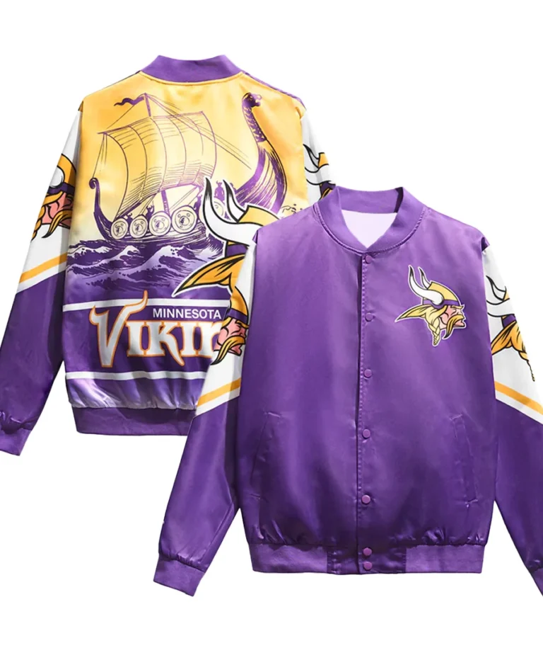 Minnesota Vikings Fanimation Jacket - Trendy Leather Jackets