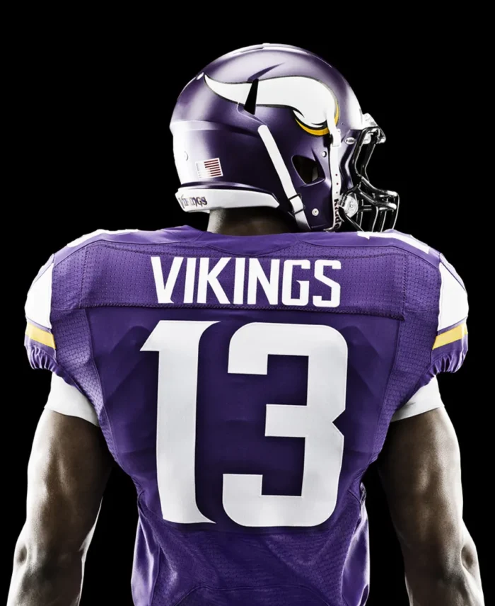 Minnesota Vikings Throwback Jersey Back - Trendy Leather Jackets