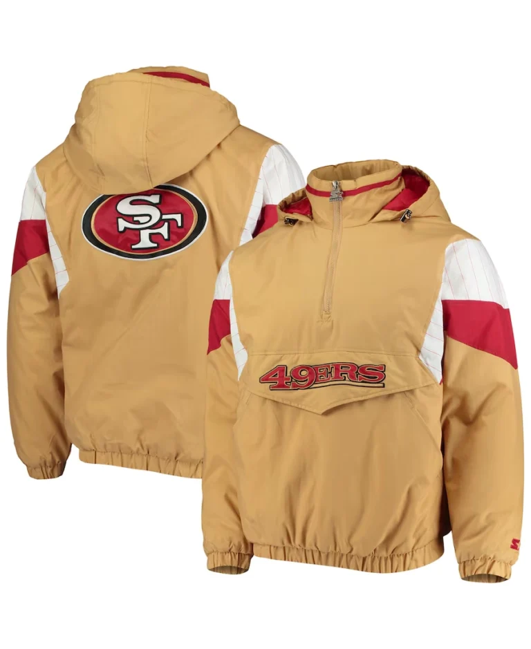 San Francisco 49ers NFL 100 Thursday Night Lights Jacket - Trendy Leather Jackets