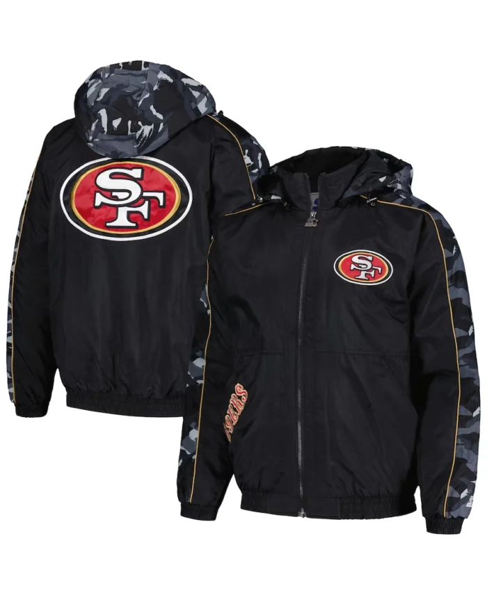 San Francisco 49Ers Starter Black Thursday Night Gridiron Hoodie - Trendy Leather Jackets