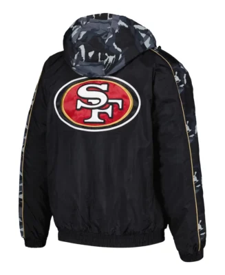 San Francisco 49ers Starter Black Thursday Night Gridiron Hoodie Back - Trendy Leather Jackets