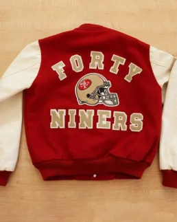 Shop 80’s San Francisco 49ers Letterman Jacket For Men And Women On Sale - Trendy Leather Jackets