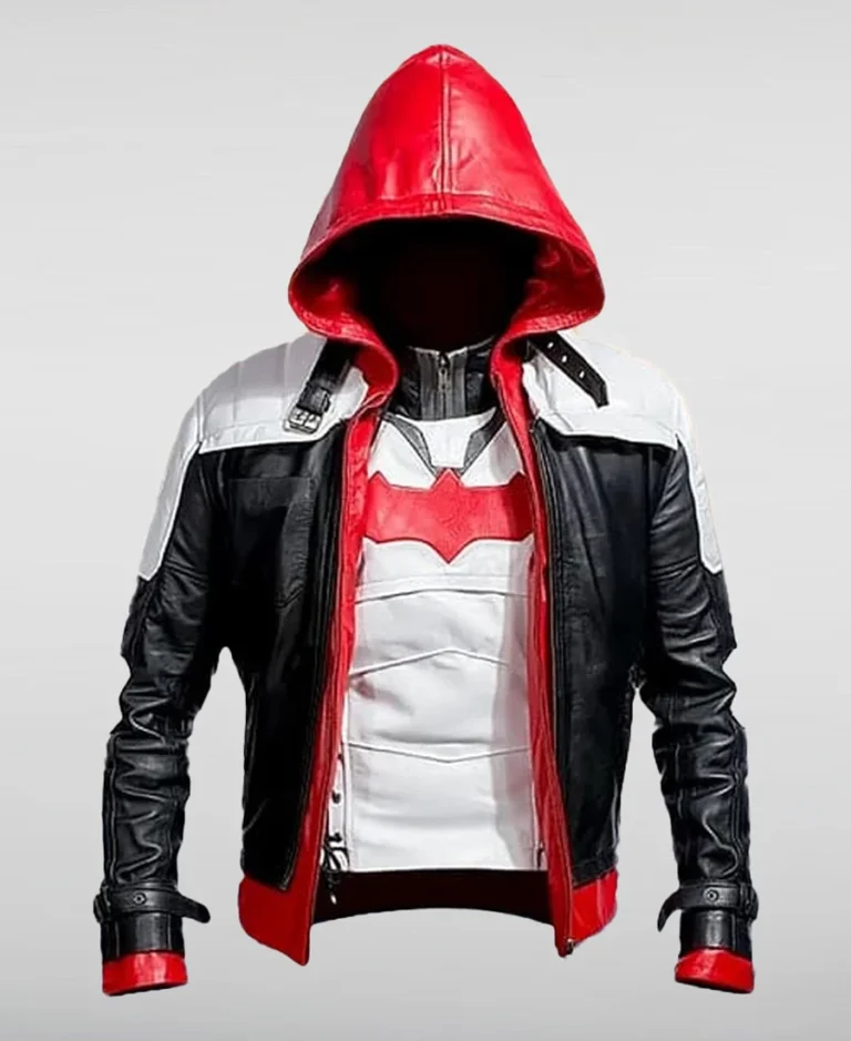 Jason Todd Batman Arkham Knight Red Hood Jacket - Trendy Leather Jackets