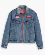 Levi's X Mclaren Racing Heritage Trucker Jacket - Trendy Leather Jackets