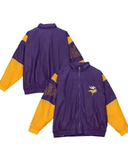 Minnesota Vikings 1992 Sideline Jacket - Trendy Leather Jackets