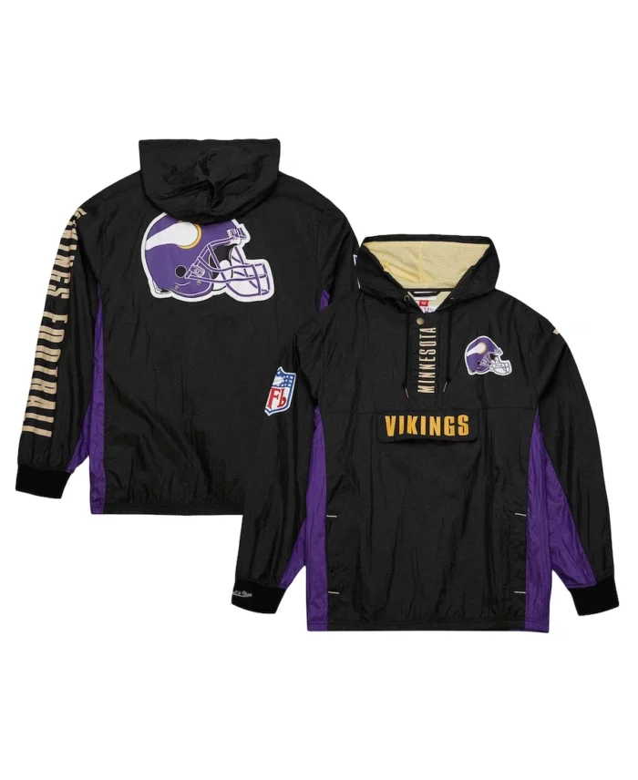 Minnesota Vikings Og 2.0 Anorak Vintage Windbreaker Jacket - Trendy Leather Jackets