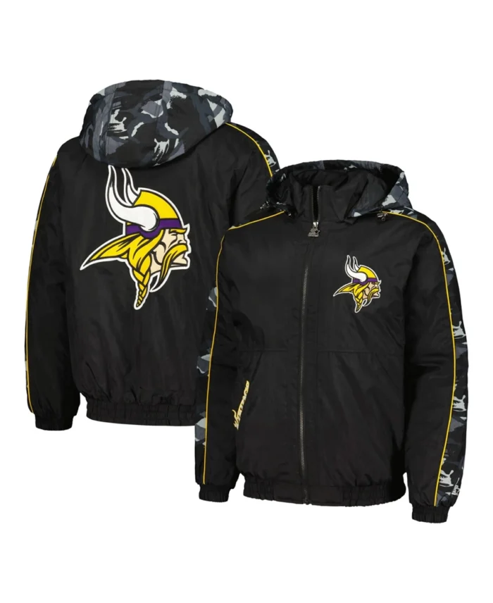 Minnesota Vikings Thursday Night Gridiron Jacket - Trendy Leather Jackets