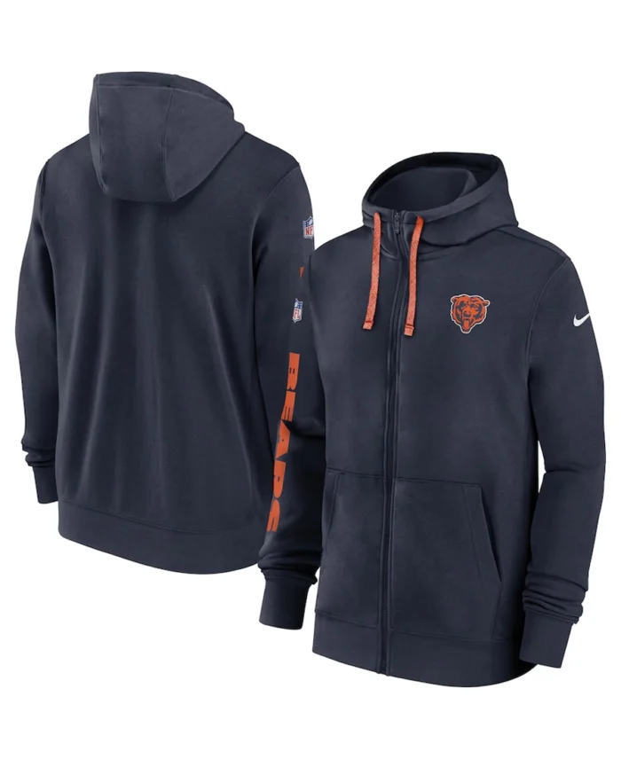 Nfl Chicago Bears 2024 Sideline Hoodie - Trendy Leather Jackets