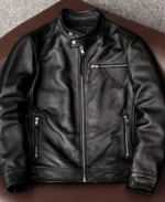 Shop Biker Black Leather Jacket For Men And Women On Sale - Trendy Leather Jackets