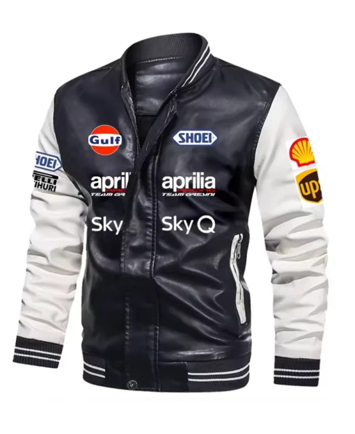 Shop F1 Aelfric Apulia Biker Leather Jacket For Men And Women On Sale Style 2 - Trendy Leather Jackets