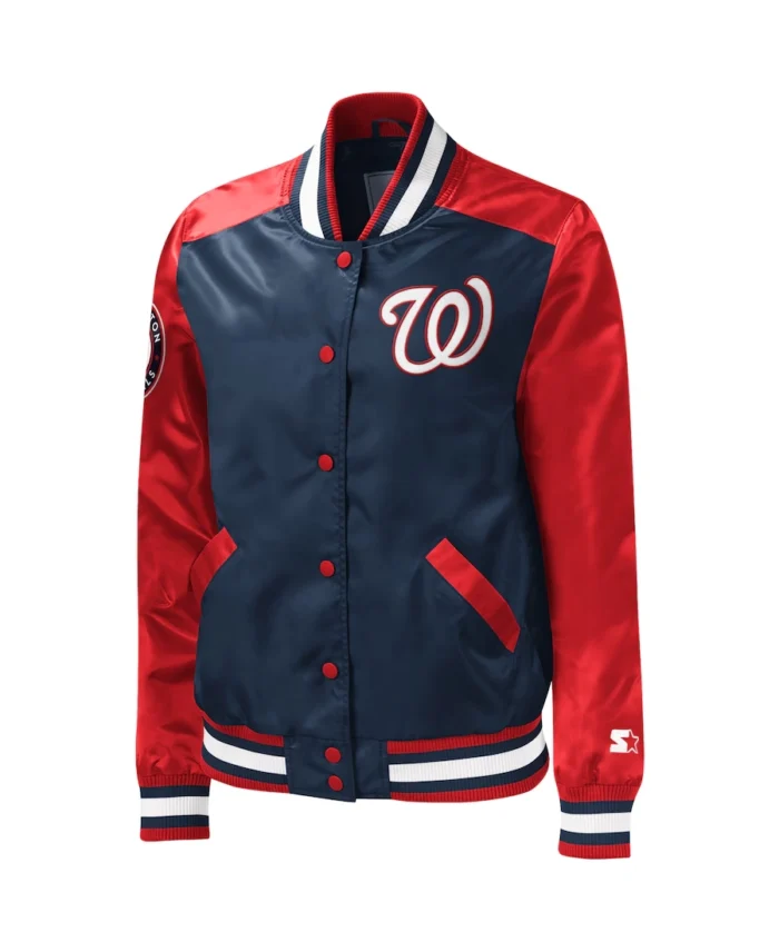 Shop Mlb Washington Nationals The Legend Jacket For Men And Women On Sale - Trendy Leather Jackets