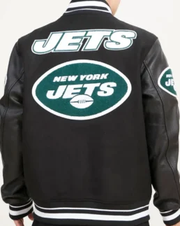 Shop Mashup New York Jets Varsity Jacket For Men And Women On Sale - Trendy Leather Jackets