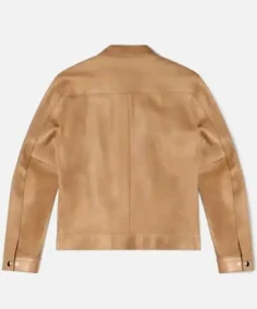 Shop Men's Cafe Racer Tan Leather Jacket For Men And Women On Sale - Trendy Leather Jackets