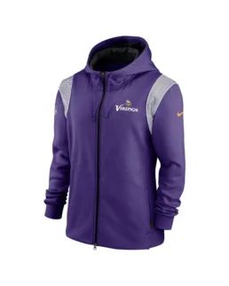 Shop Nike Purple Minnesota Vikings Performance Jacket For Men And Women On Sale - Trendy Leather Jackets