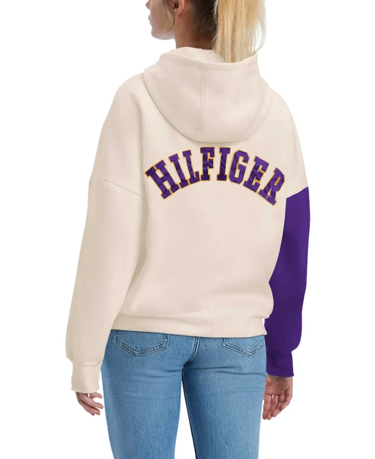 Shop Tommy Hilfiger Minnesota Vikings Harriet Pullover Hoodie For Men And Women On Sale