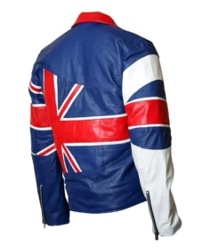 Shop UK Flag Union Jack Motorcycle Leather Jacket For Men And Women On Sale - Trendy Leather Jackets