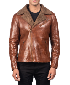 Men's Alberto Shearling Leather Jacket