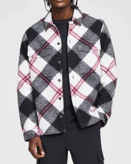 Men's Enalu Plaid Jacket - Trendy Leather Jackets