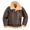 R.A.F Sheepskin Aviator Bomber Jacket