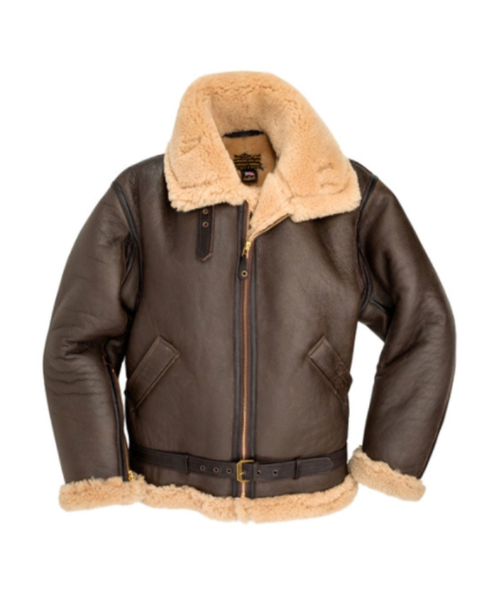 R.A.F Sheepskin Aviator Bomber Jacket