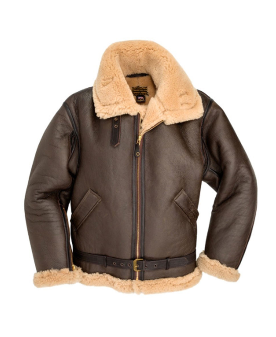 R.A.F Sheepskin Aviator Bomber Jacket