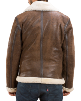 Shop Forest Double Face Shearling Jacket