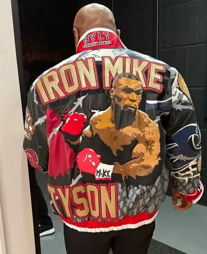 Shop Jeff Hamilton Mike Tyson Iron Mike Leather Jacket