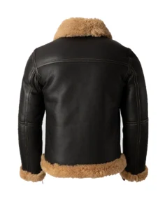 Shop Lewis Battle SF Bomber Shearling Fur Jacket For Men And Women - Trendy Leather Jackets