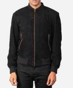Shop Men's Shane Bomber Suede Jacket For Men And Women - Trendy Leather Jackets