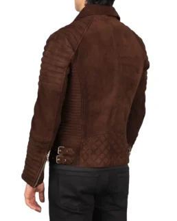 Shop The Men's Armand Suede Biker Jacket
