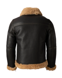 Shop The Men's Battle Shearling Leather Jacket