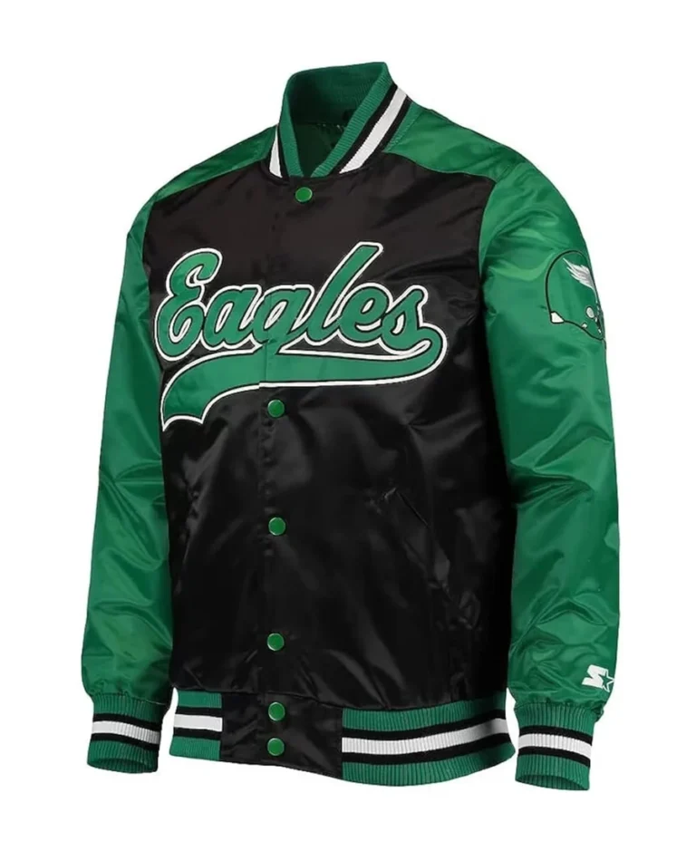 Shop The Renegade Philadelphia Eagles Varsity Jacket - Trendy Leather Jackets