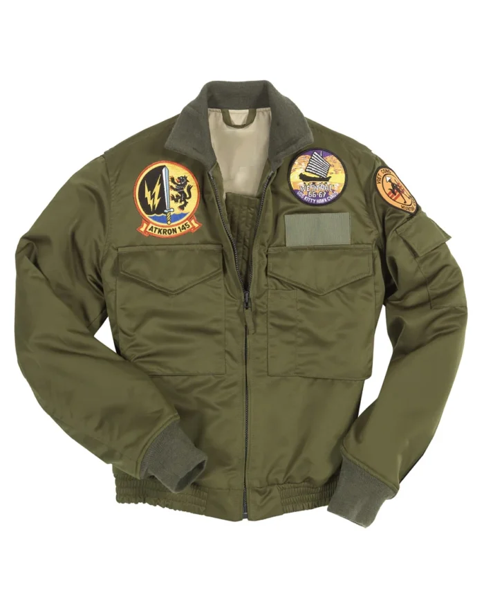 Wep Vintage Vietnam Marine Aviator’s Jacket - Trendy Leather Jackets