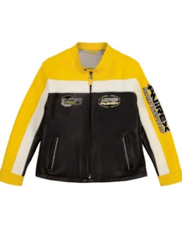 Avirex Lone Wolf Racer Leather Jacket - Trendy Leather Jackets