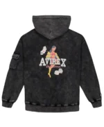 Avirex Sky Charmer Pullover Hoodie Back - Trendy Leather Jackets