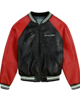 Avirex Track Field Varsity Jacket - Trendy Leather Jackets