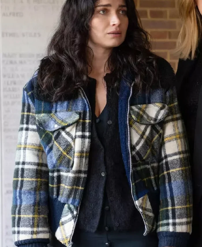 Bad Sisters Eve Hewson Plaid Jacket - Trendy Leather Jackets