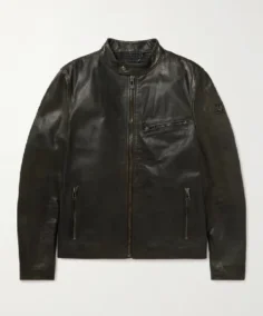 Belstaff Legacy Pearson Waxed Black Leather Jacket - Trendy Leather Jackets