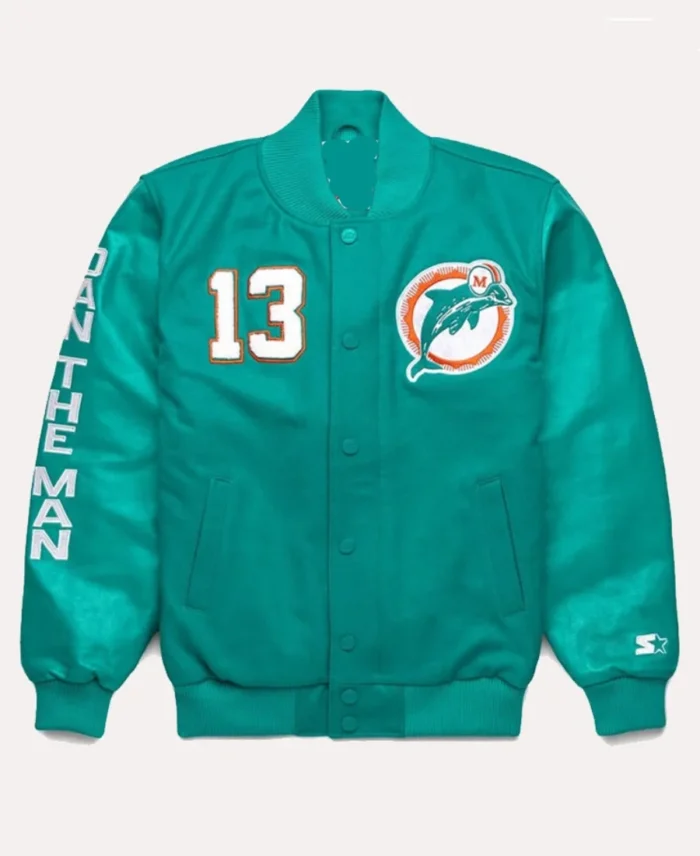 HOMAGE x Starter Dan Marino GOAT Jacket - Trendy Leather Jackets