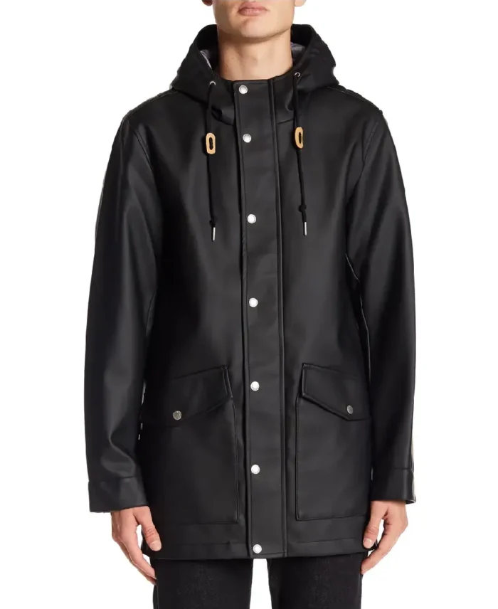 Levi's Rainy Days Hooded Jacket - Trendy Leather Jackets