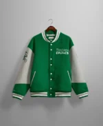 Mitchell & Ness Diana Eagles Varsity Jacket - Trendy Leather Jackets