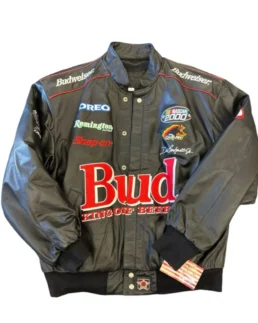 Nascar Dale Earnhardt King of beers Race leather jacket - Trendy Leather Jackets