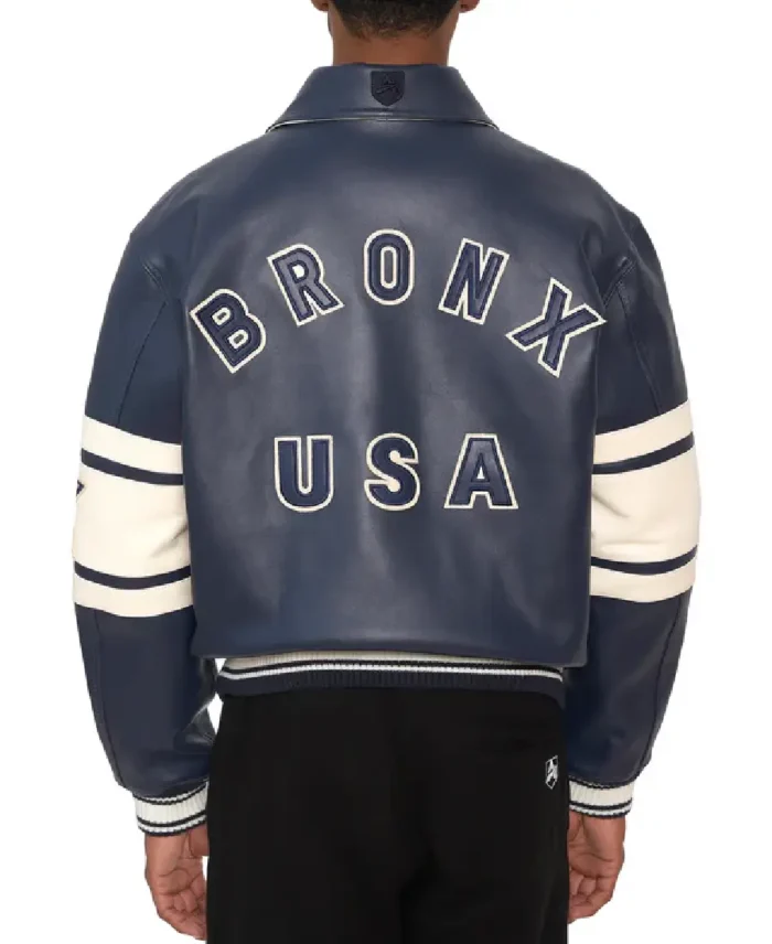 Shop The Avirex Bronx Bomber Leather Jacket - Trendy Leather Jackets