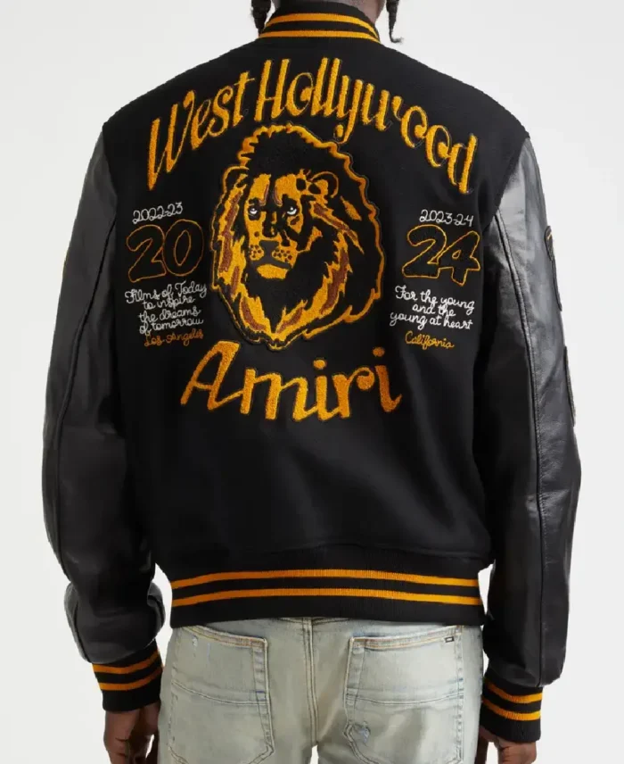 Shop The Lion west hollywood varsity jacket - Trendy Leather Jackets