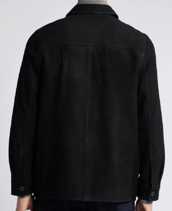 Shop The Men's Kingsley Felt shirt Suede Jacket - Trendy Leather Jackets