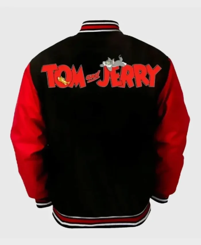 Shop The Tom And Jerry Varsity Jacket - Trendy Leather Jackets